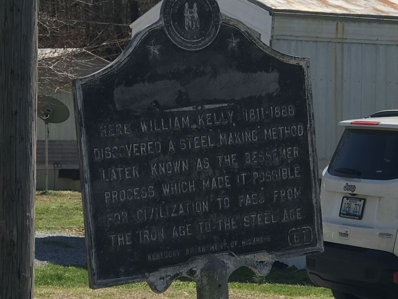 (Kelly Furnace) Marker. Click for full size. (Kelly Furnace) Marker image. Click for full size.