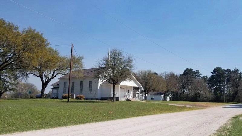 The view of the Plantersville Baptist Church from the road image. Click for full size.