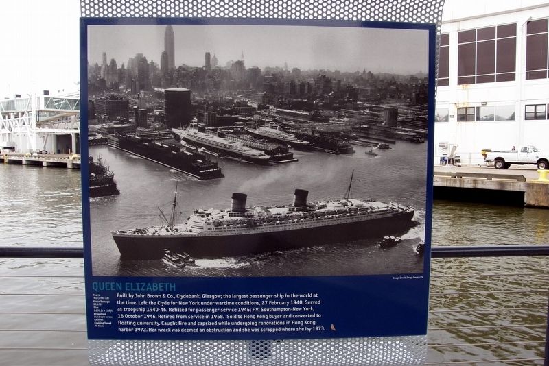 Queen Elizabeth Marker image. Click for full size.