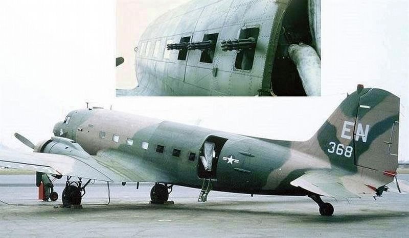 The Douglas AC-47 Spooky "Puff the Magic Dragon" image. Click for more information.