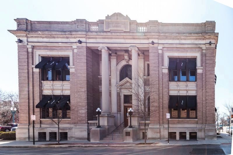 Carnegie Library Building, Canton, Ohio image. Click for full size.