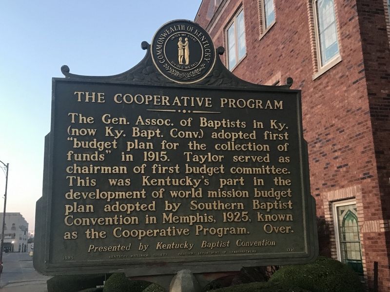 The Cooperative Program Marker (Side B) image. Click for full size.