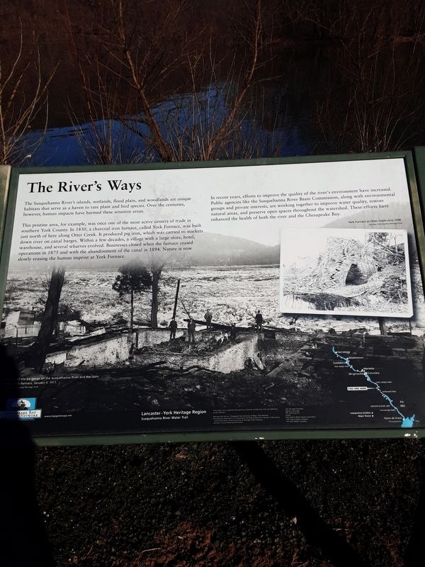 The River's Ways Marker image. Click for full size.