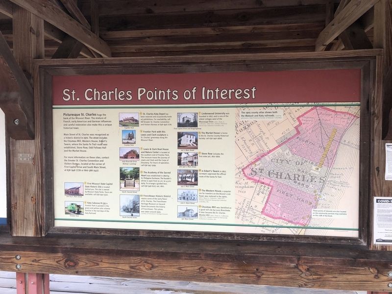 St. Charles Points of Interest Marker image. Click for full size.