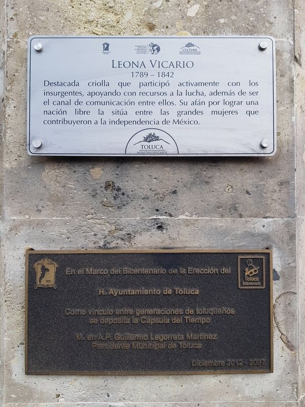Leona Vicario Historical Marker
