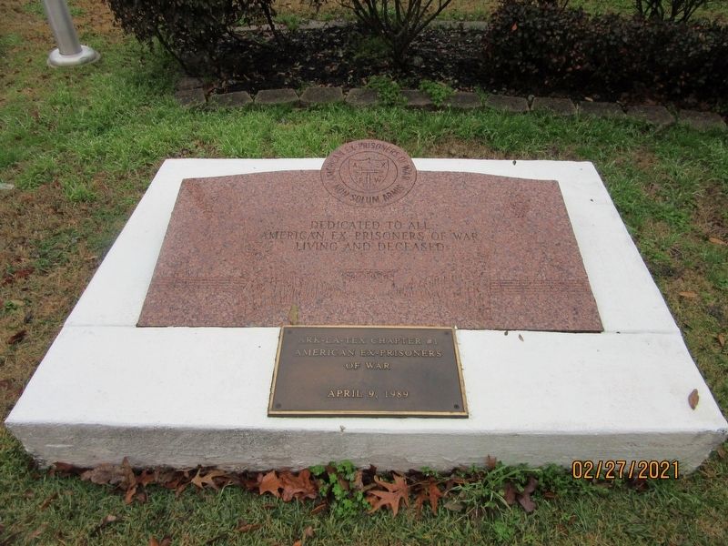 American Ex-Prisoners Of War Marker. Click for full size. American Ex-Prisoners Of War Marker image. Click for full size.