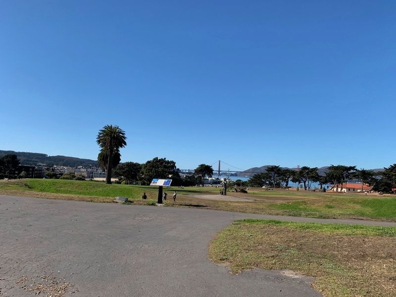Golden Gate National Recreation Area Legislation Marker. Click for full size. Golden Gate National Recreation Area Legislation Marker image. Click for full size.