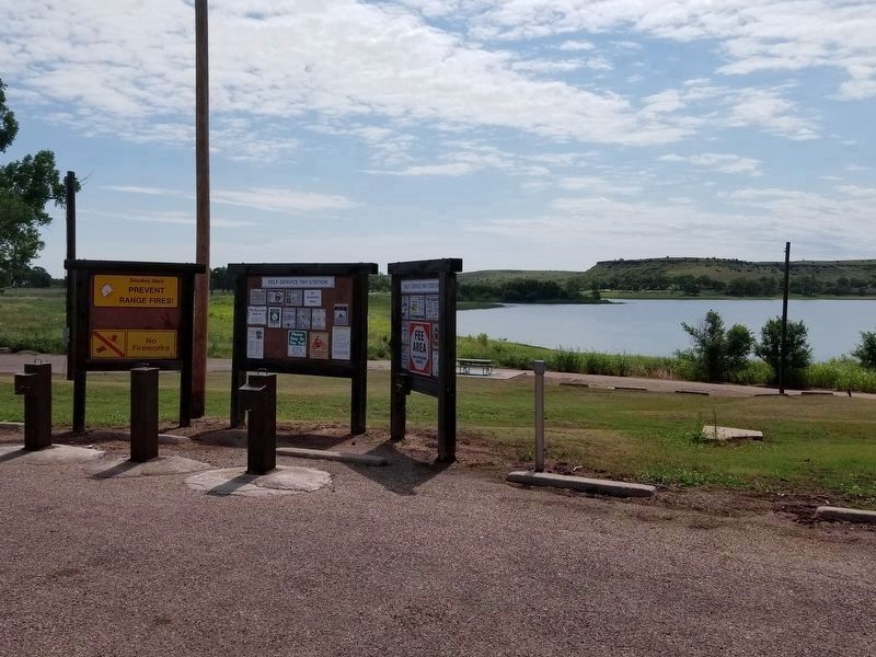 Wide view of missing George B. McClellan Marker site image. Click for full size.