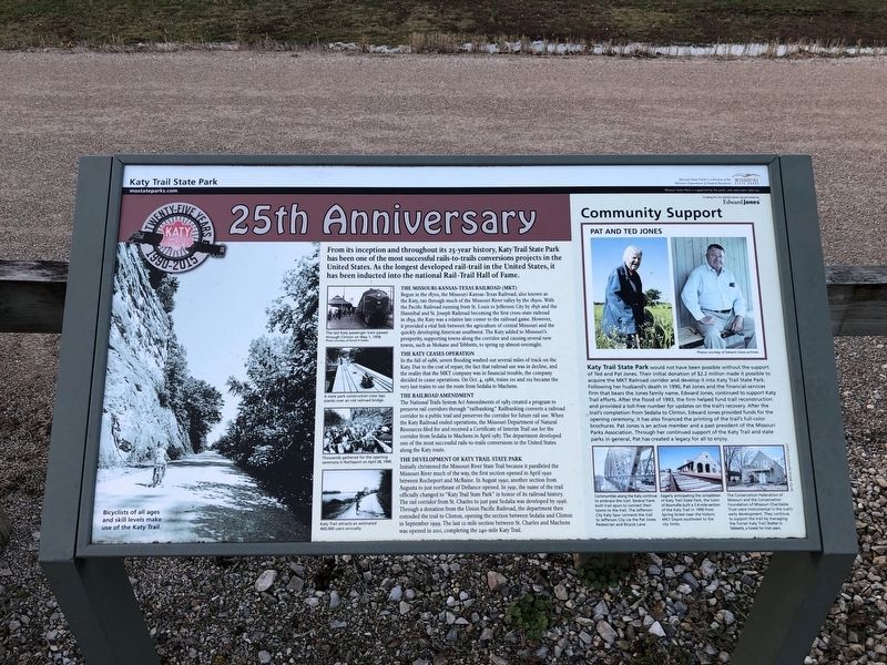 25th Anniversary Marker image. Click for full size.