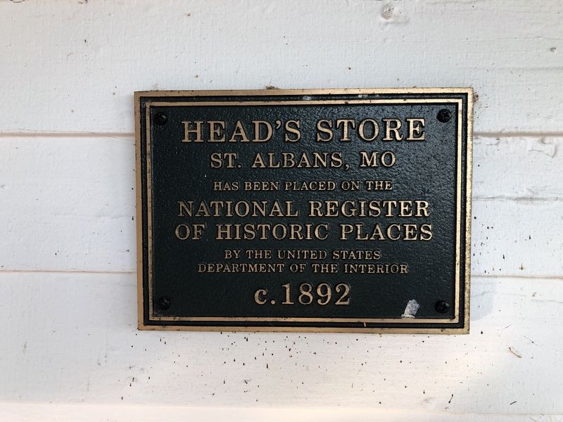 Head's Store Marker image. Click for full size.