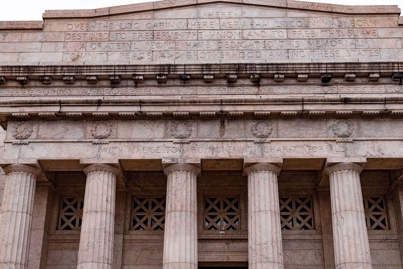 Abraham Lincoln Birthplace Memorial Building. Click for full size. Abraham Lincoln Birthplace Memorial Building image. Click for full size.