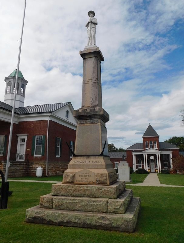 Confederate Monument - Appomattox County image. Click for full size.