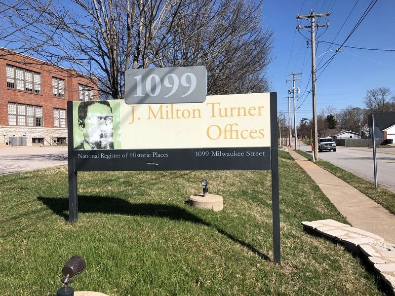 Signage on Milwaukee Street. Click for full size. Signage on Milwaukee Street image. Click for full size.