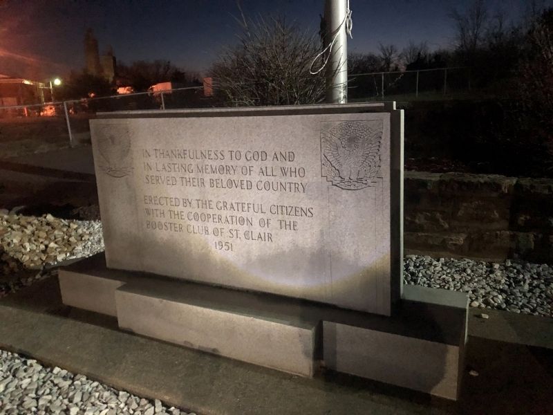 Veterans Memorial. Click for full size. Veterans Memorial image. Click for full size.