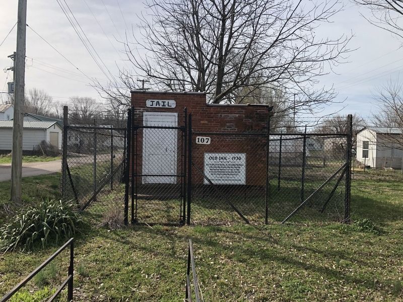 Old Jail - 1930 Marker. Click for full size. Old Jail - 1930 Marker image. Click for full size.