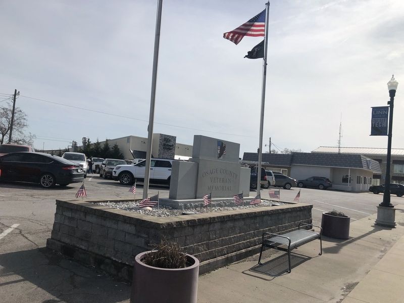 Osage County Veteran Memorial image. Click for full size.