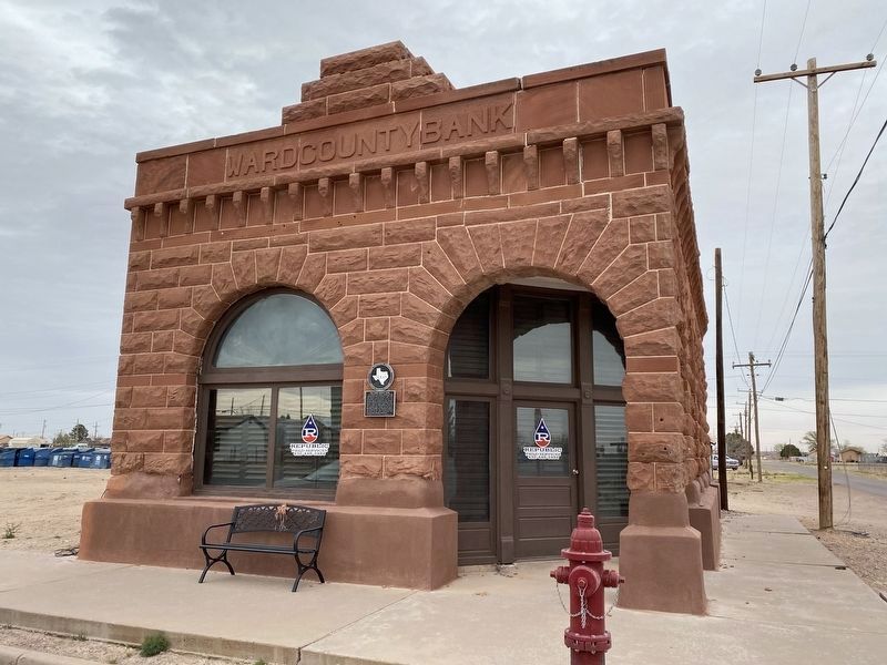 Old Ward County Bank. Click for full size. Old Ward County Bank image. Click for full size.