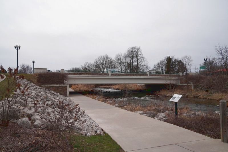 History of Mill Creek Dam Marker image. Click for full size.