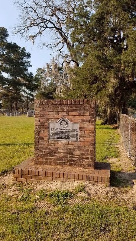 Fields Store Cemetery Marker image. Click for full size.