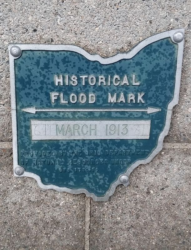 Ohio Historical Flood Marker Marker image. Click for full size.