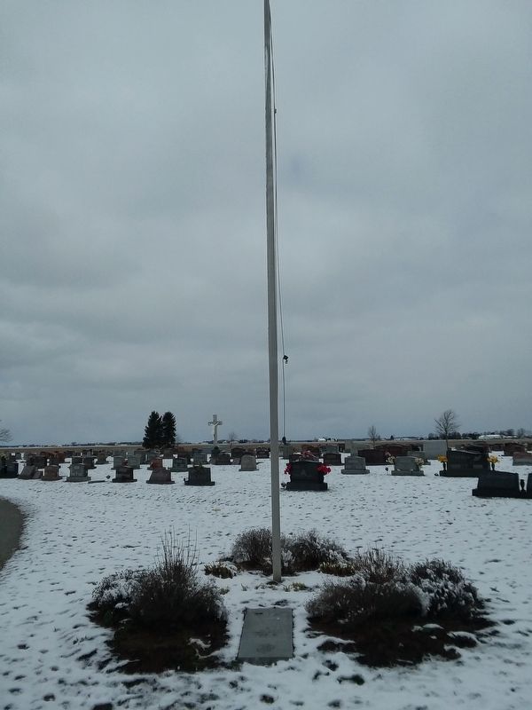 Columbus Grove Veterans Memorial image. Click for full size.