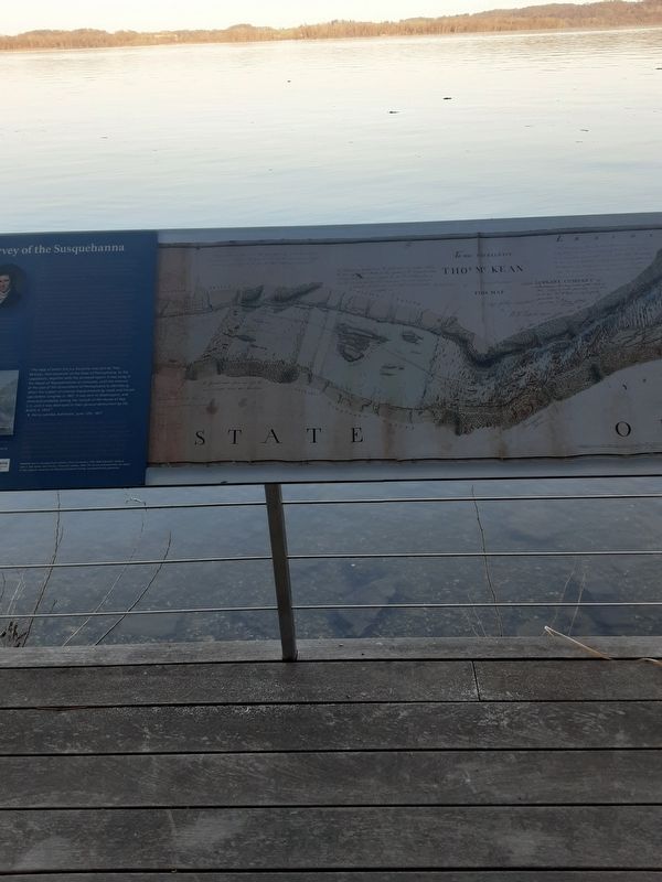 Latrobe's Survey of the Susquehanna Marker image. Click for full size.