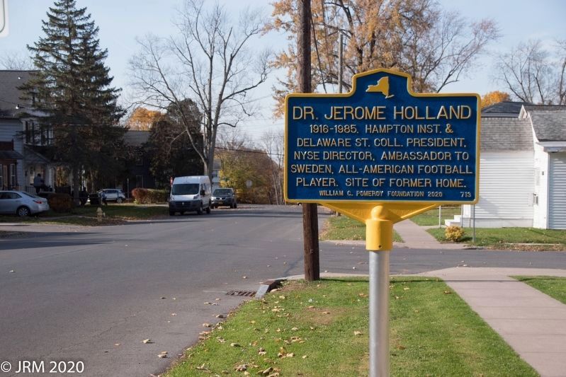 Dr. Jerome Holland Marker image. Click for full size.