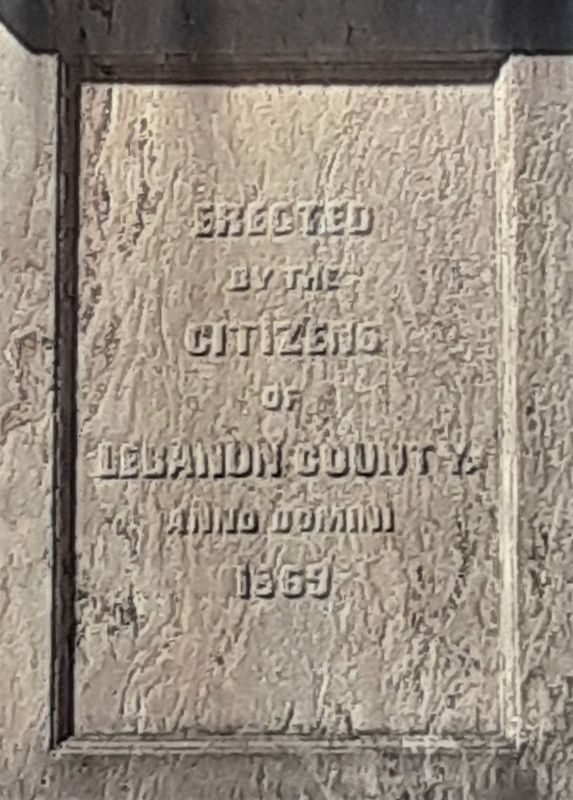 Civil War Memorial Sponsor image. Click for full size.