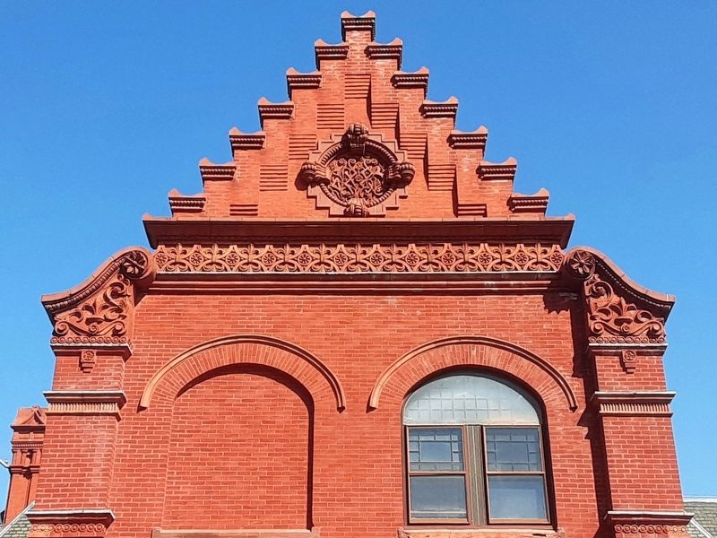 Cornwall & Lebanon Railroad Station Detail image. Click for full size.