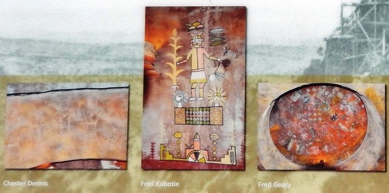 Marker detail: Artistic Influences image. Click for full size.
