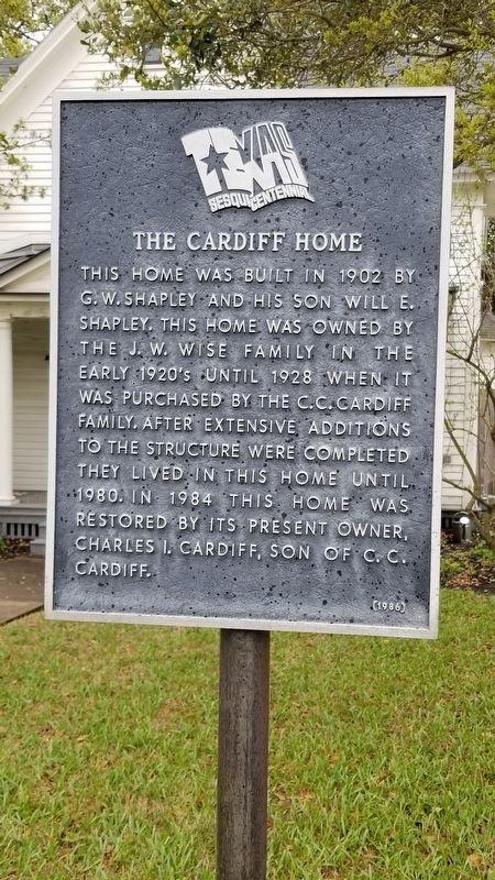 The Cardiff Home Marker image. Click for full size.