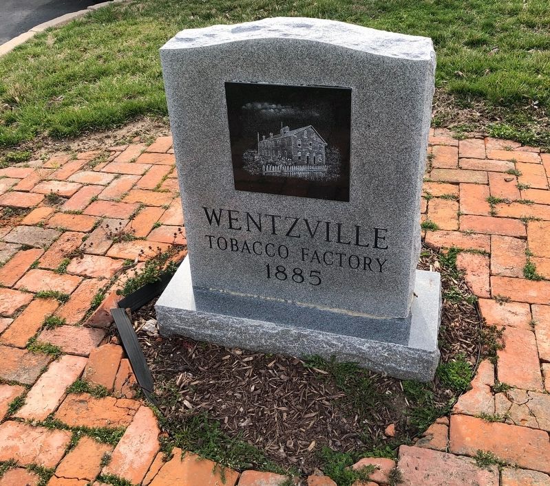 Wentzville Tobacco Factory Marker image. Click for full size.