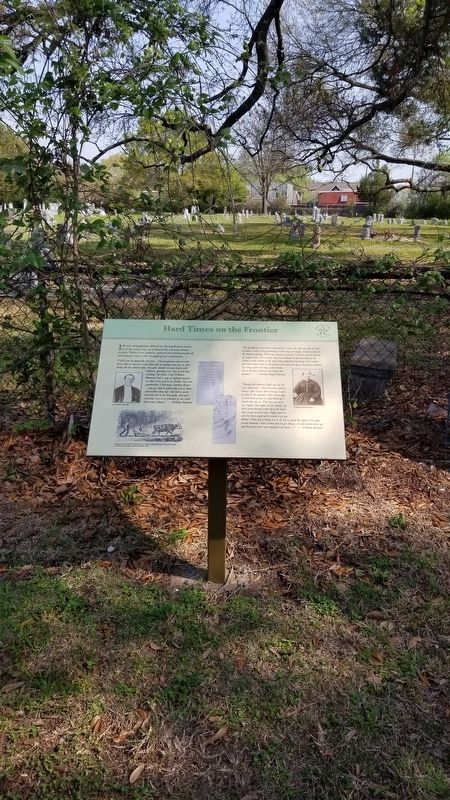 Hard Times on the Frontier Marker image. Click for full size.