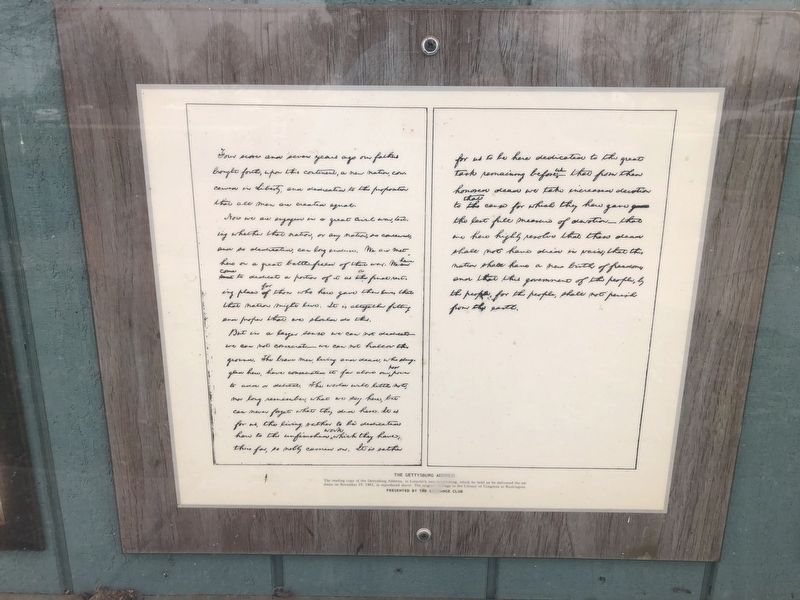 The Gettysburg Address image. Click for full size.