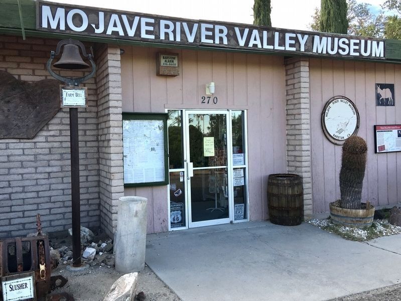 Mojave River Valley Museum image. Click for more information.
