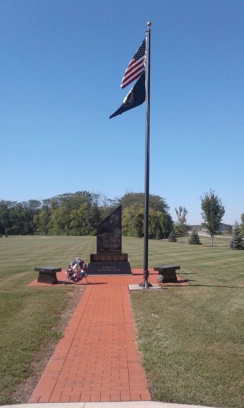 Kalida Veterans Memorial image. Click for full size.