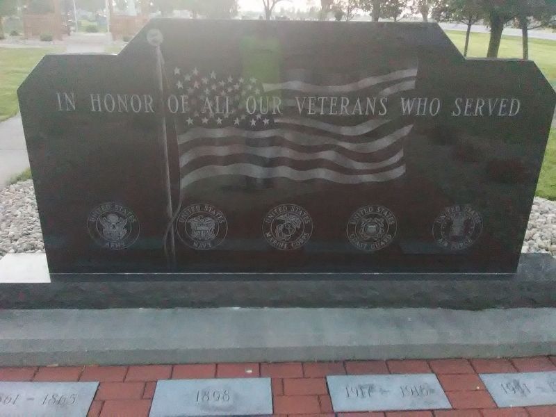 Putnam County Veterans Memorial. Click for full size. Putnam County Veterans Memorial image. Click for full size.