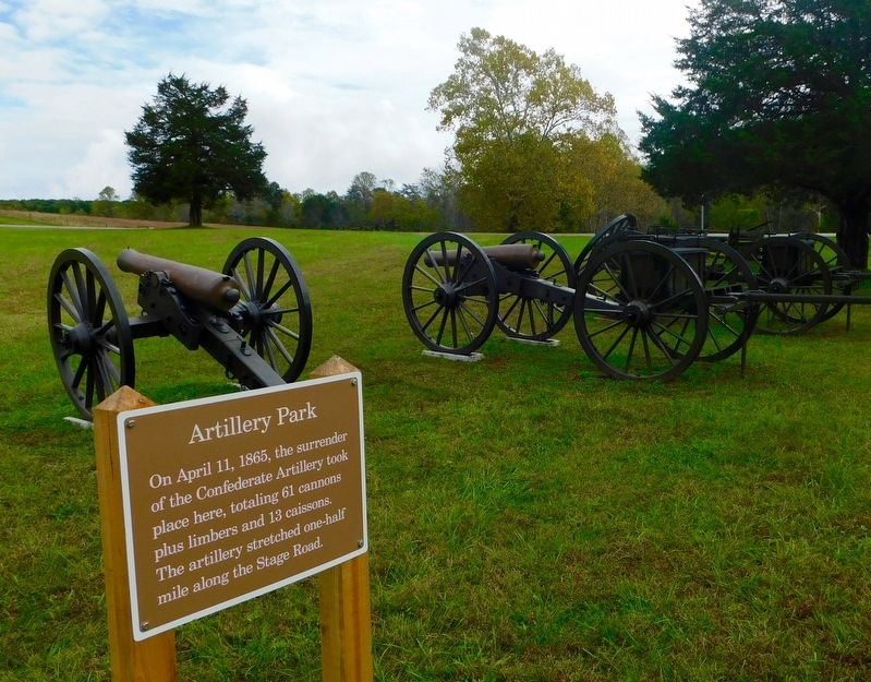 Artillery Park Marker image. Click for full size.