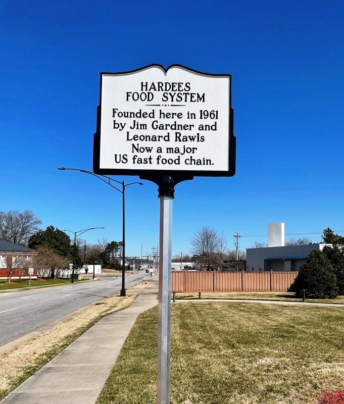 Hardees Food System Marker image. Click for full size.