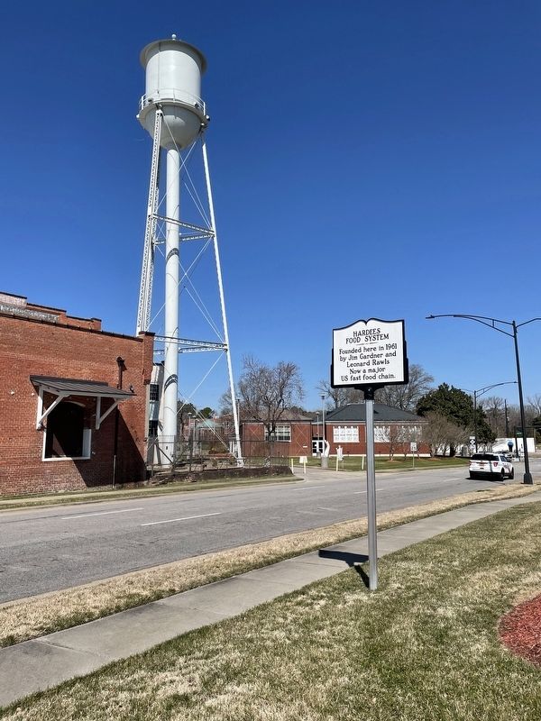 Hardees Food System Marker image. Click for full size.