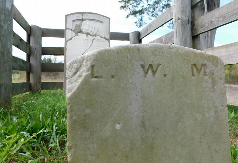 An additional view of the Grave of Lafayette W. Meeks image. Click for full size.
