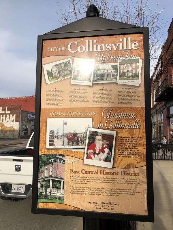 City of Collinstown Uptown Tour Marker image. Click for full size.