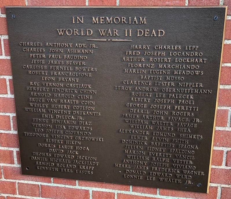 In Memoriam Marker image. Click for full size.