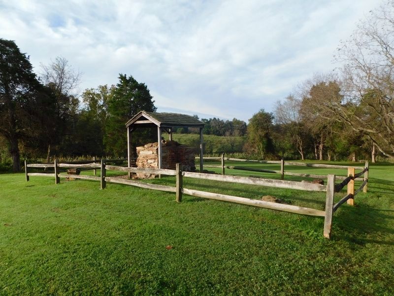 Old Wilderness Tavern Ruins. Click for full size. Old Wilderness Tavern Ruins image. Click for full size.