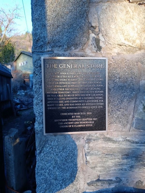 The General Store Marker image. Click for full size.