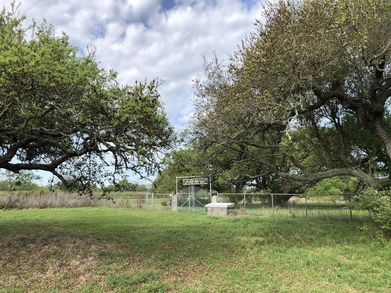 Wide view of cemetery image. Click for full size.
