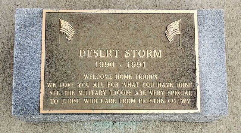 Desert Storm Marker image. Click for full size.