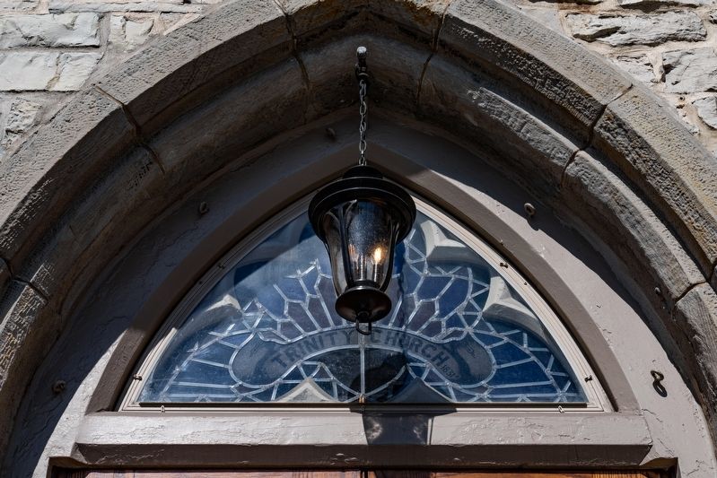 Trinity Episcopal Church Entrance image. Click for full size.