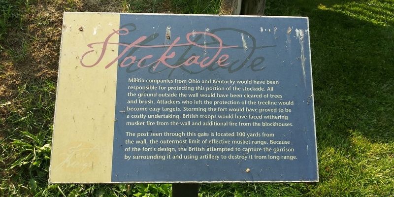 Stockade Marker image. Click for full size.