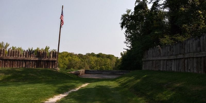 Interior Earthworks Marker image. Click for full size.